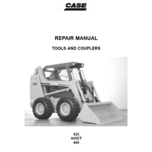 case 445ct, 435, 445 repair manual