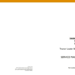 case 580n, 580sn wt, 580sn, 590sn service manual