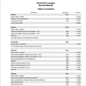case 621c 721c service manual