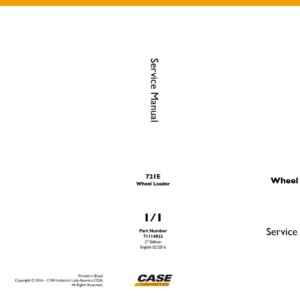case 721e service manual