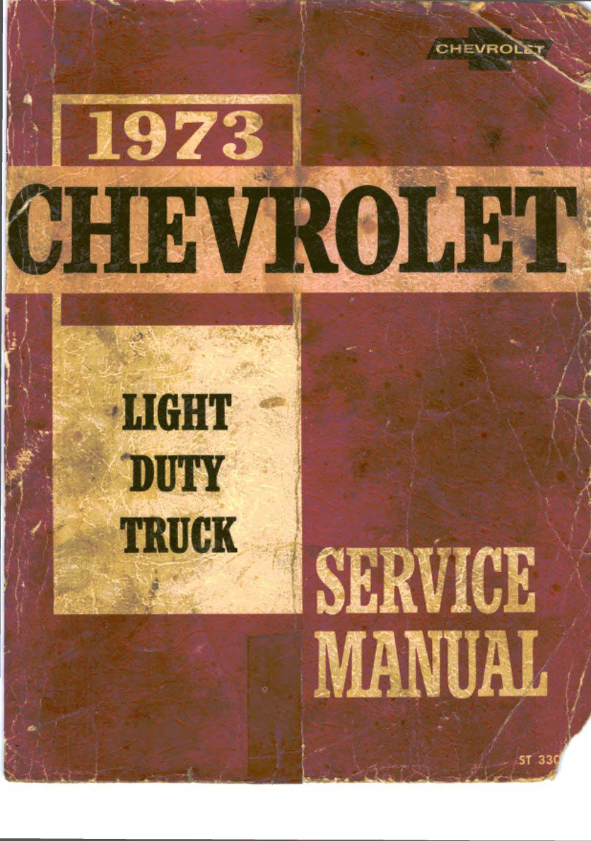 chevrolet 2500 1973 workshop manual