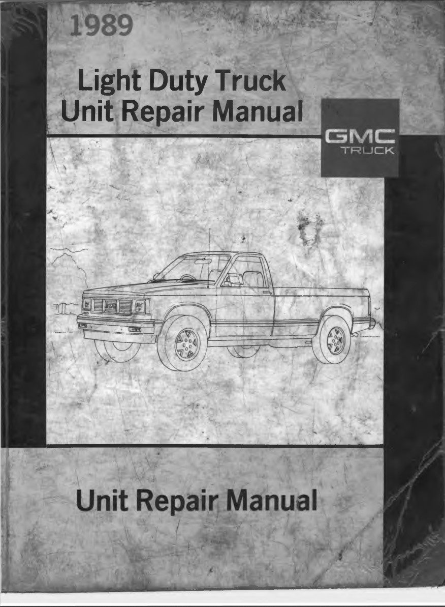 chevrolet blazer 1989 workshop manual
