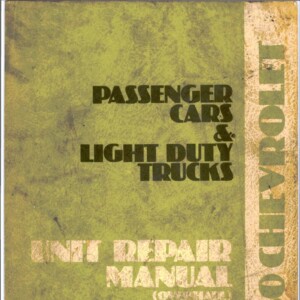 chevrolet caprice 1980 workshop manual