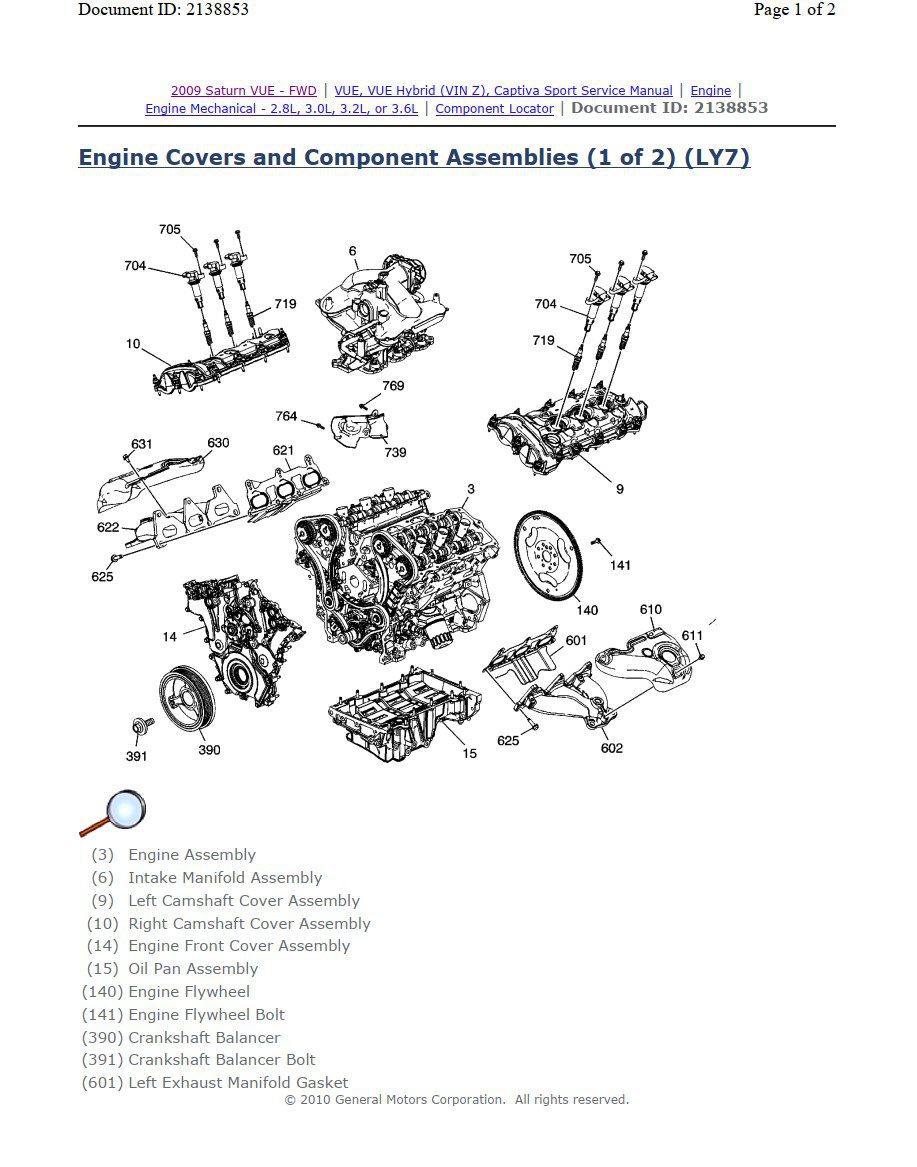 chevrolet captiva 2009 workshop manual vol2