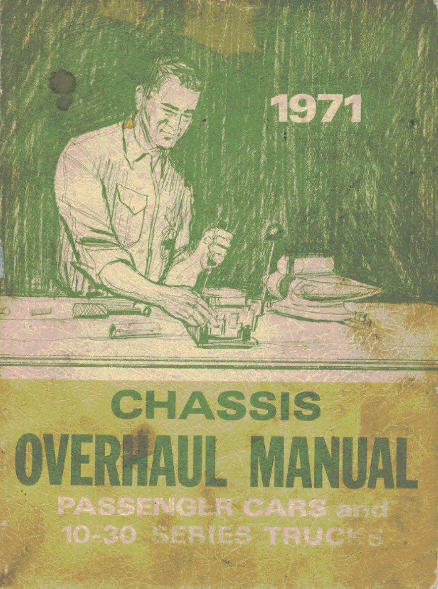 chevrolet chevelle 1971 workshop manual
