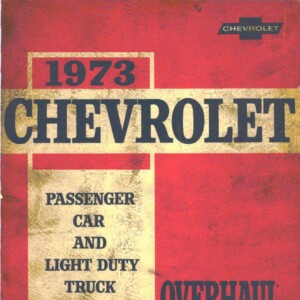 chevrolet chevelle 1973 workshop manual