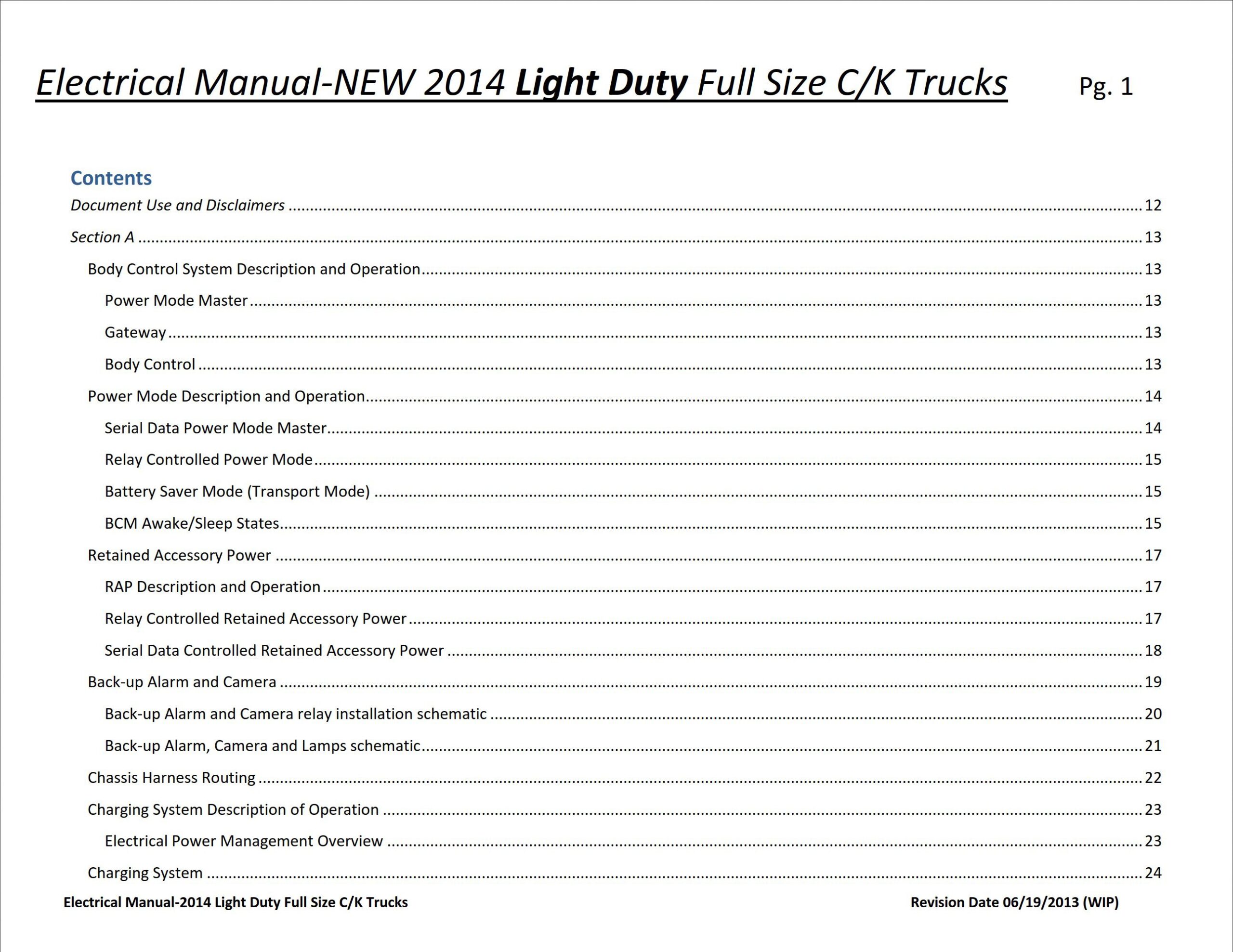 chevrolet k30 2014 workshop manual