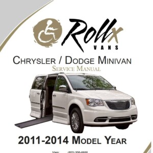 chrysler minivan 2011 2014 service manual