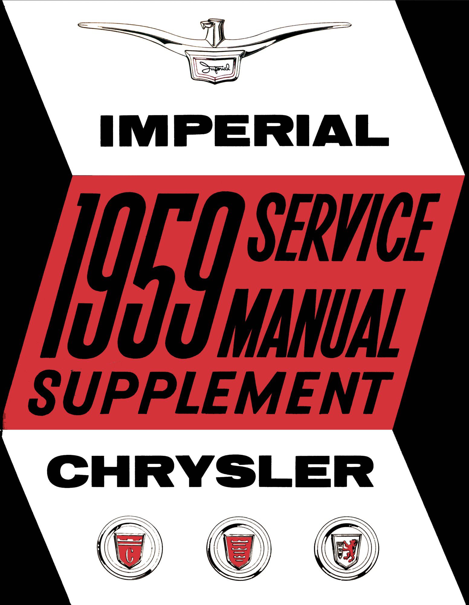 chrysler new yorker 1959 supplement workshop manual