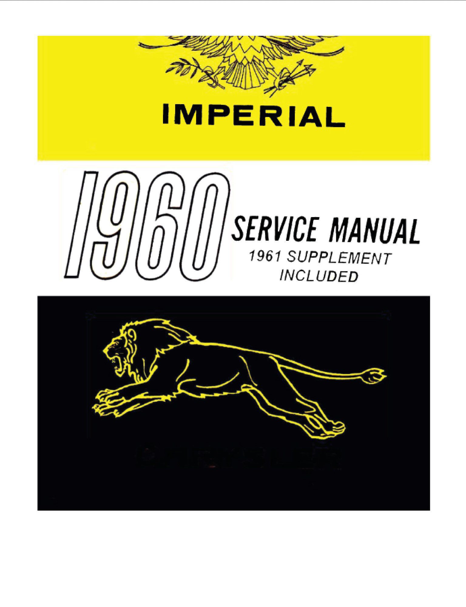 chrysler new yorker 1960 1961 workshop manual