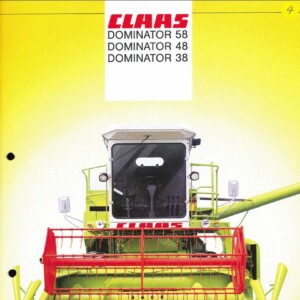 claas dominator 58 48 38 service manual