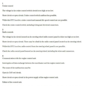 coo scania truck fault codes dtc