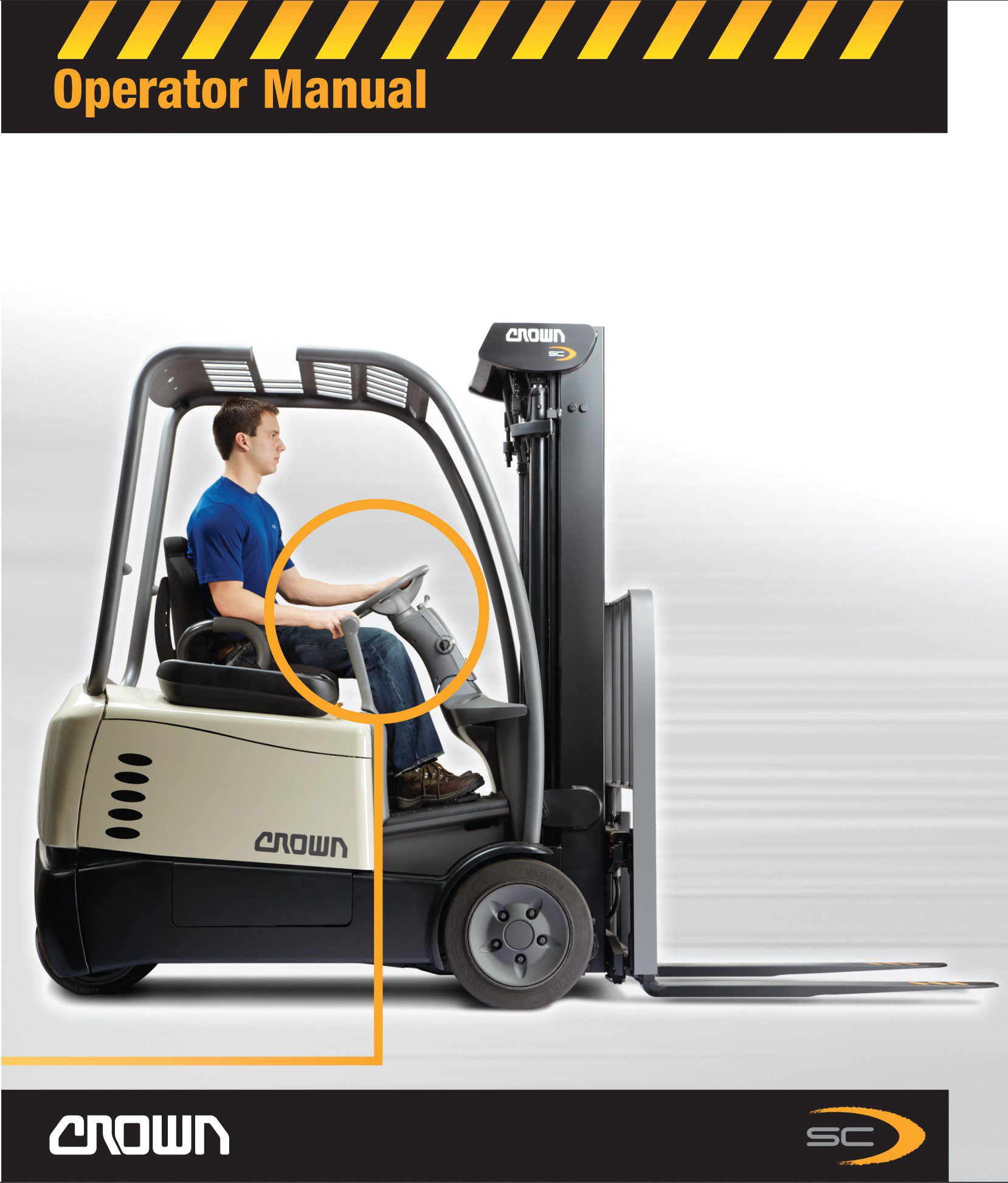 crown counterbalance trucks sc5200 operator manual