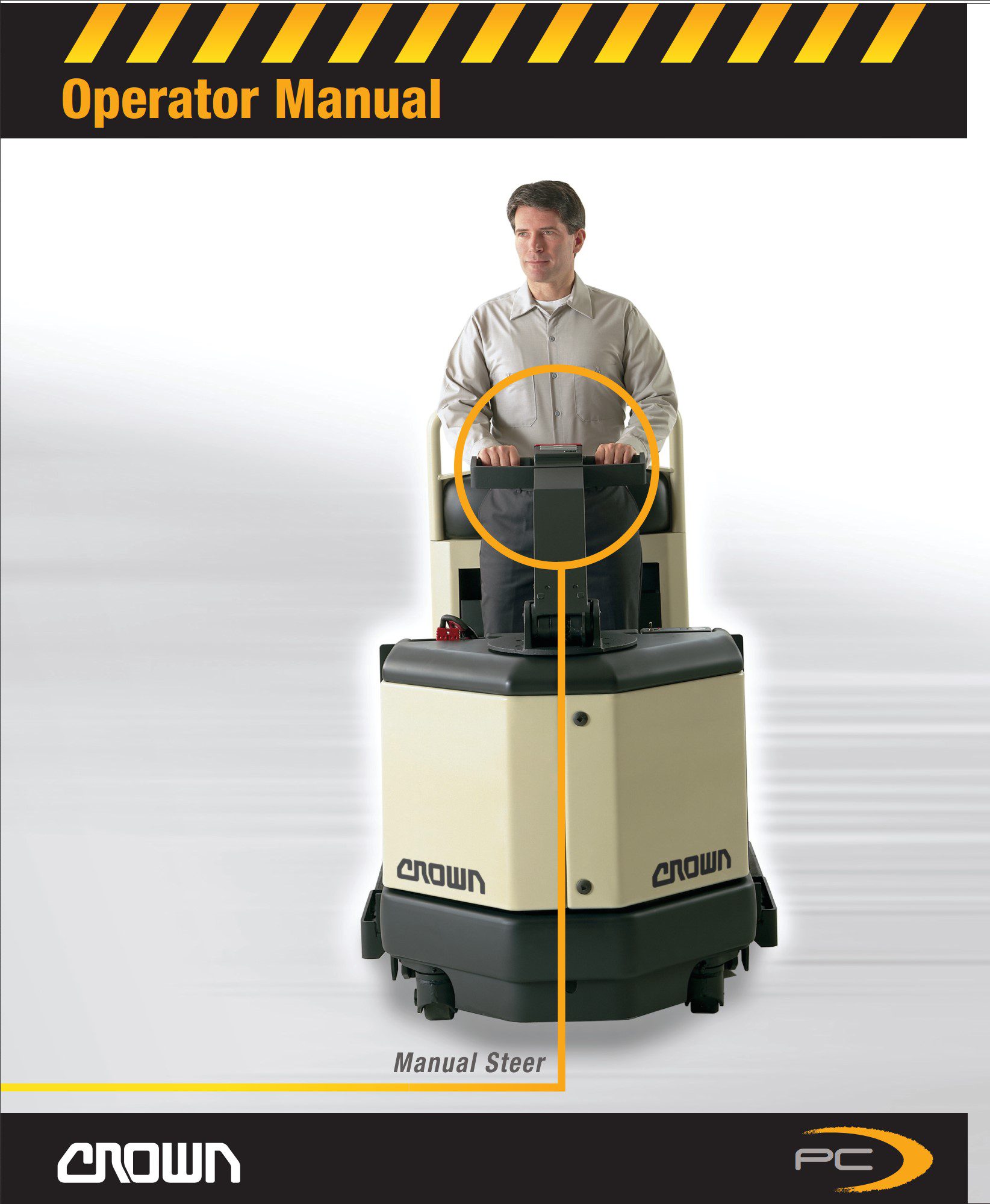 crown pc4500 rider pallet truck operator manual