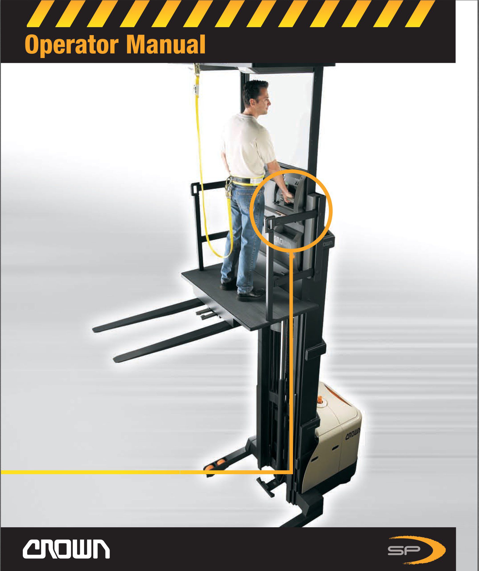 crown sp3500 stockpicker operator manual