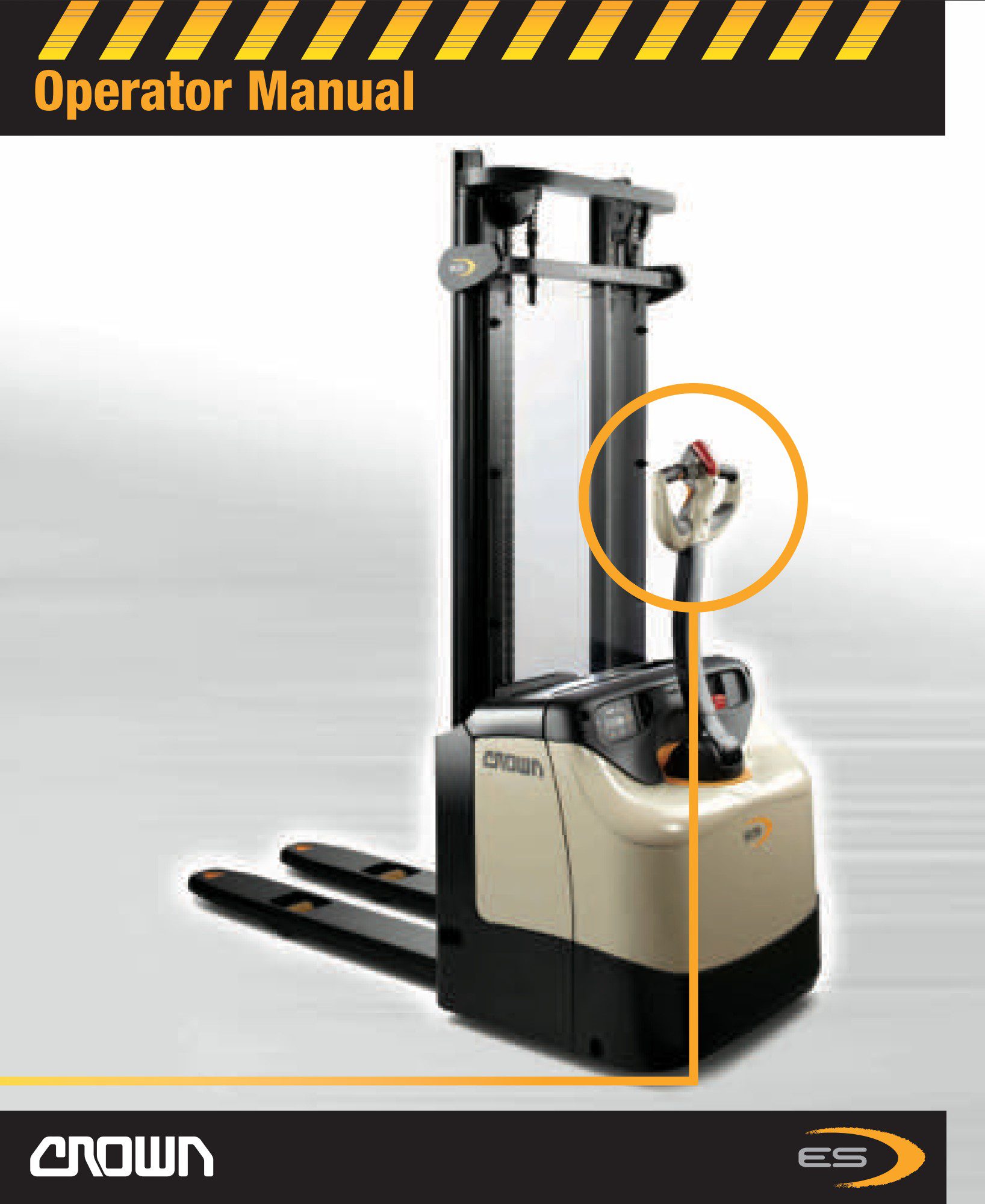 crown walkie stackers es operator manual
