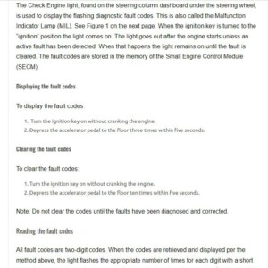 daewoo forklifts fault codes list