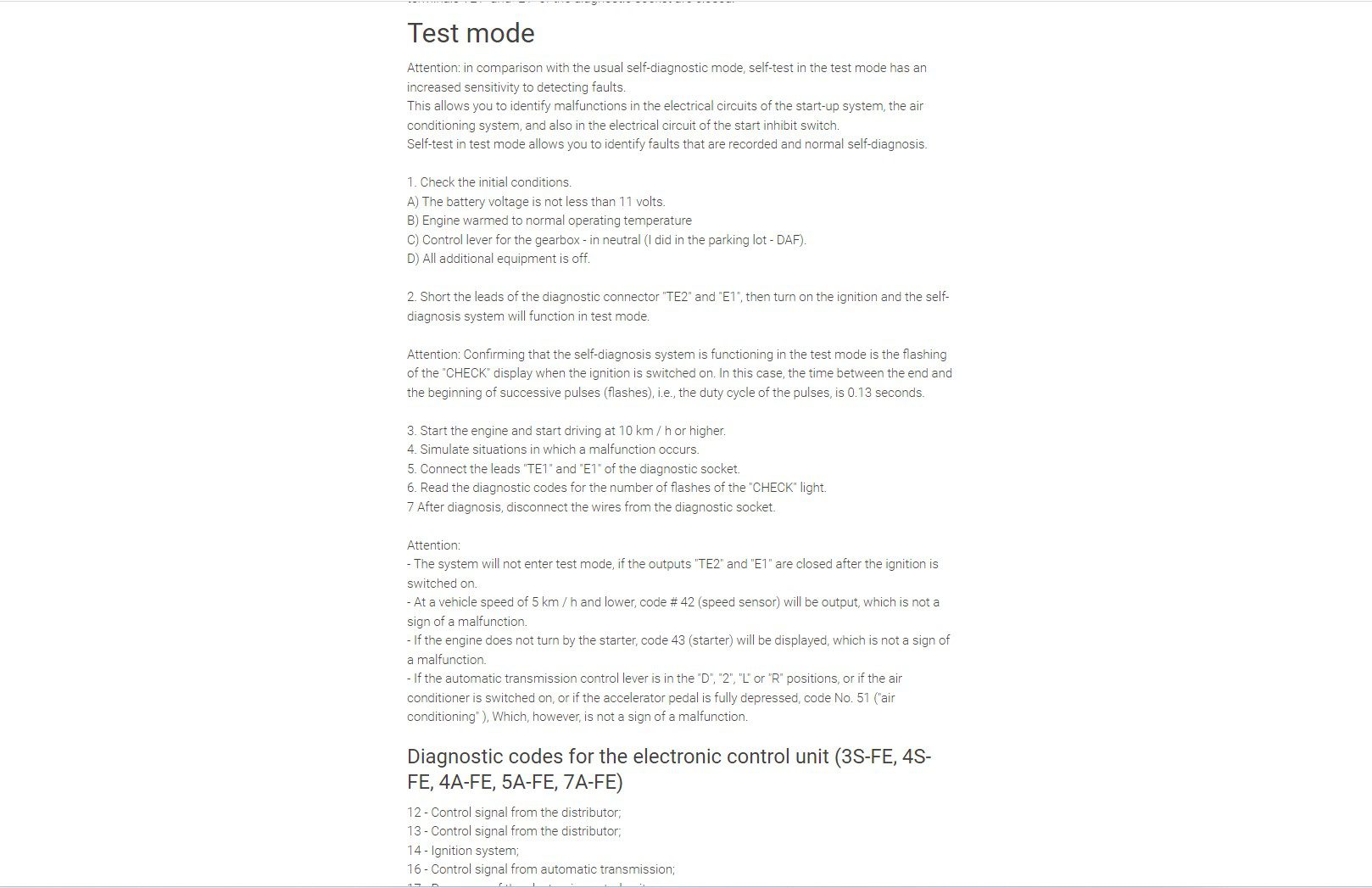 daf truck fault codes
