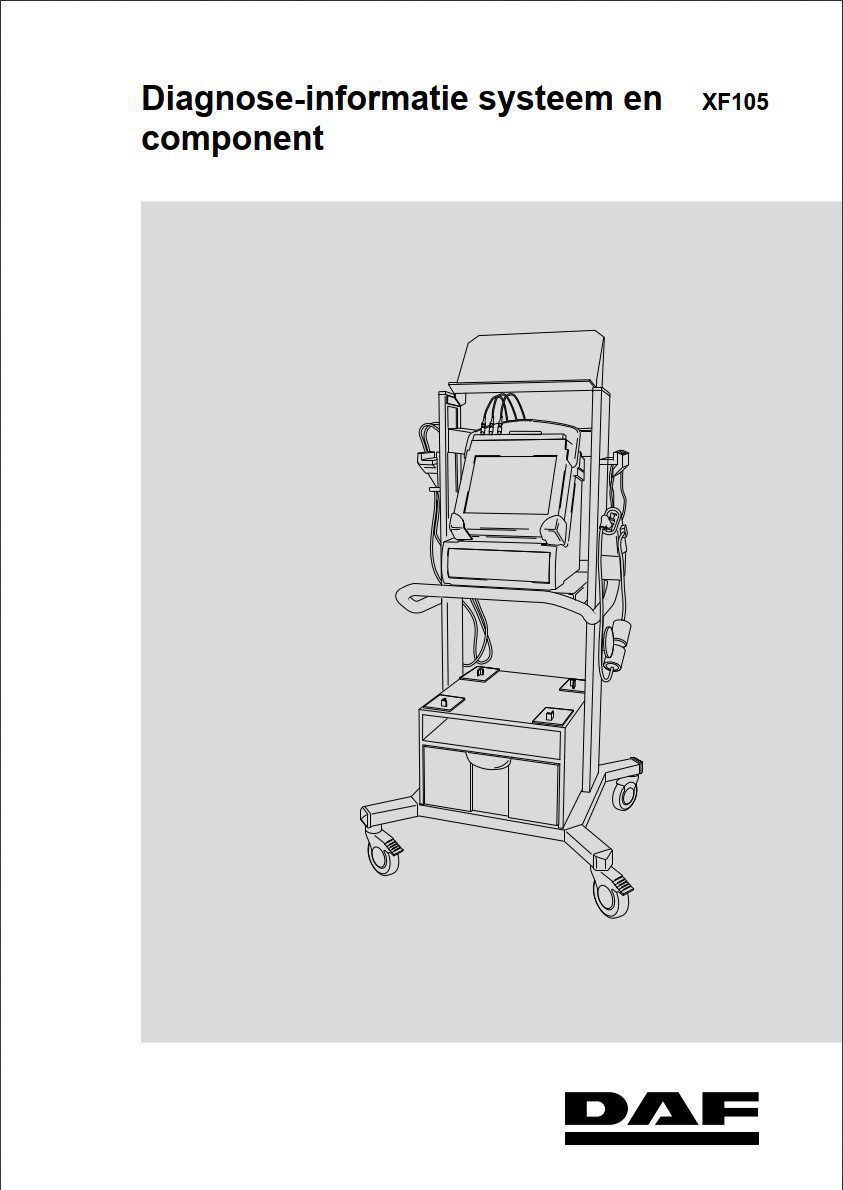 daf xf105 service repair manuals