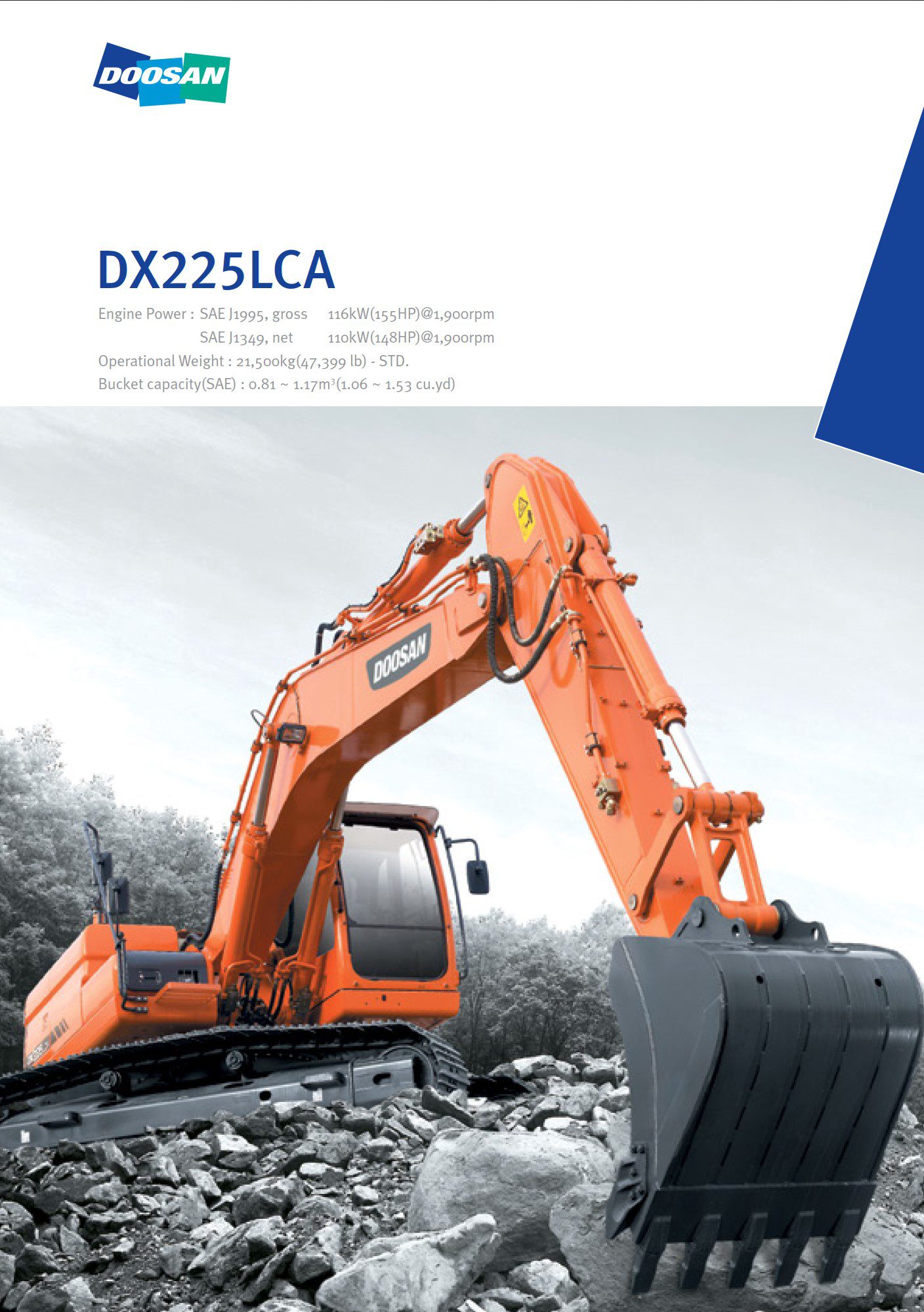 doosan dx225lca service manual
