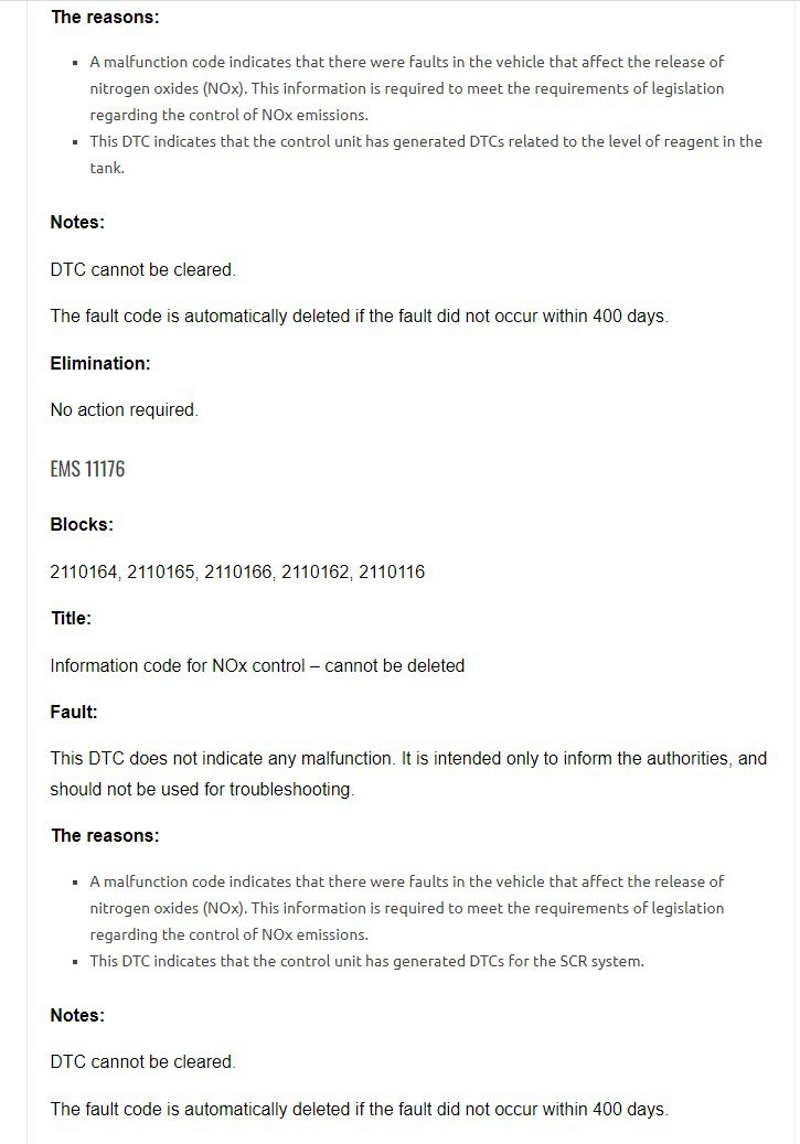ems scania engine control unit fault codes list 11175 50177
