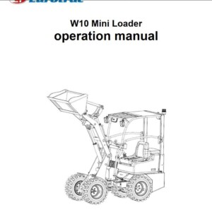 eurotrac w10 mini loader operation manual
