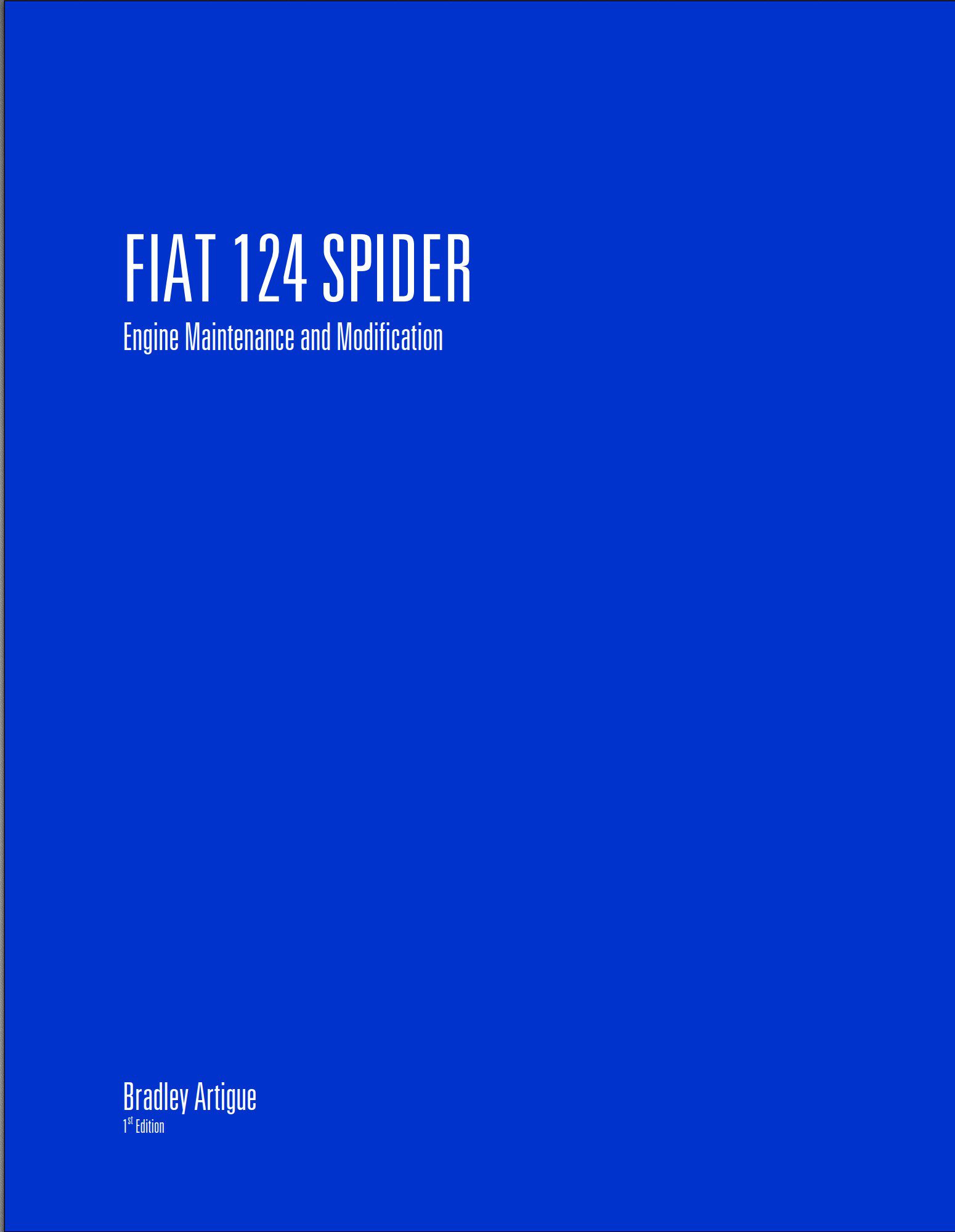 fiat 124 maintenance manual
