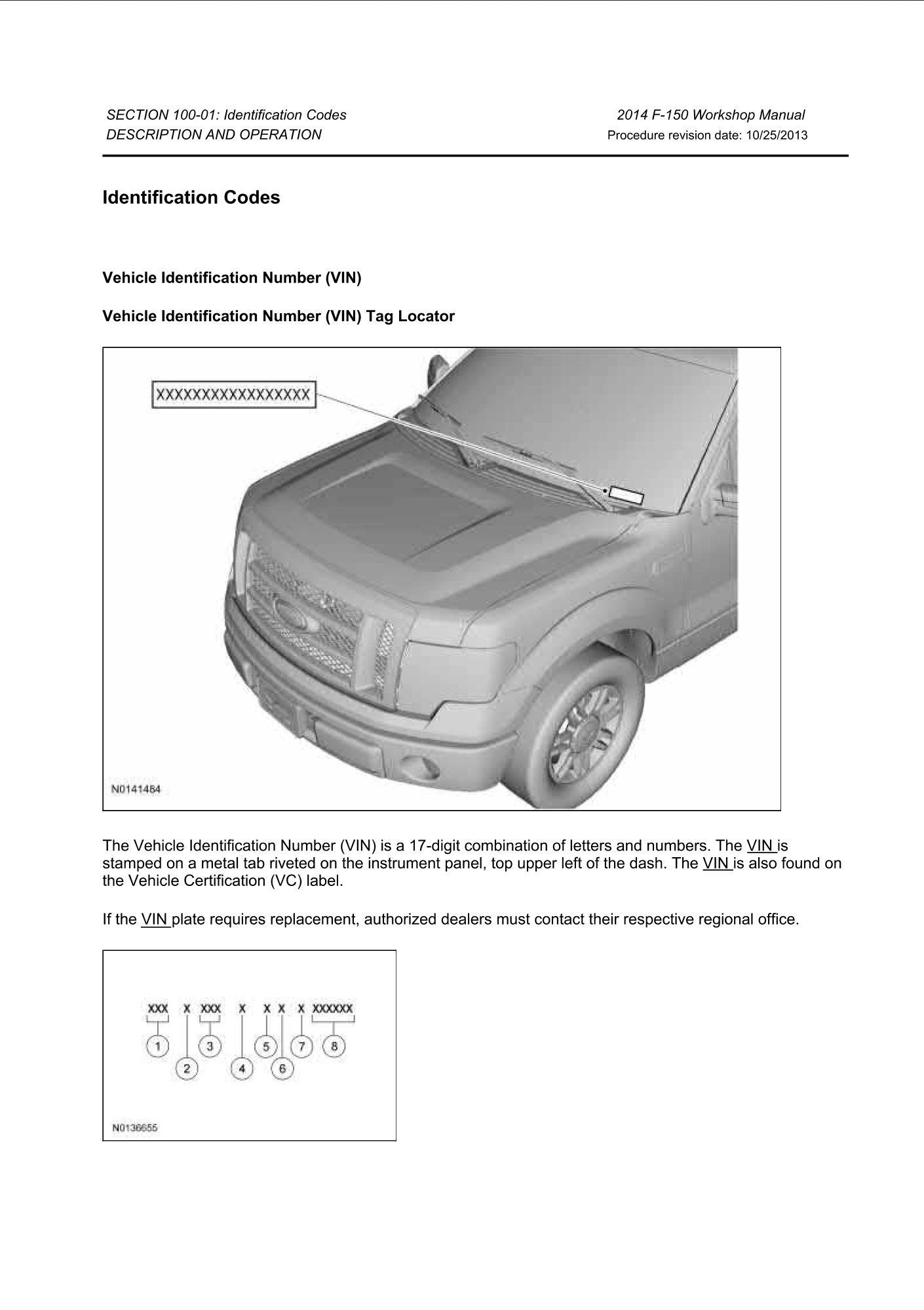 ford f150 2011 2014 service manual
