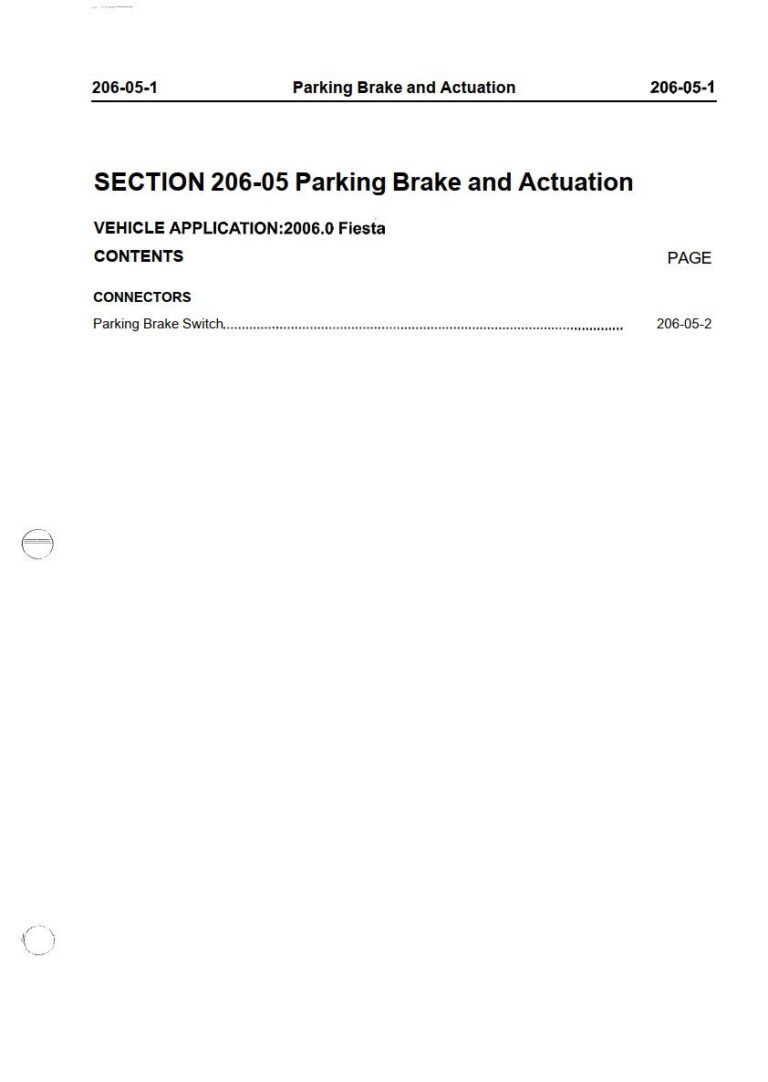 Ford Fiesta Workshop Service Repair Manual (2001 - 2008) - Official OEM