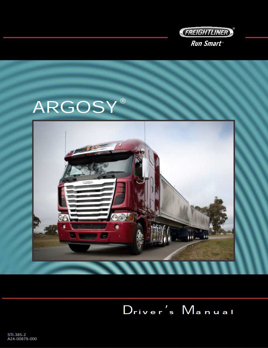 freightliner argosy driver's manual