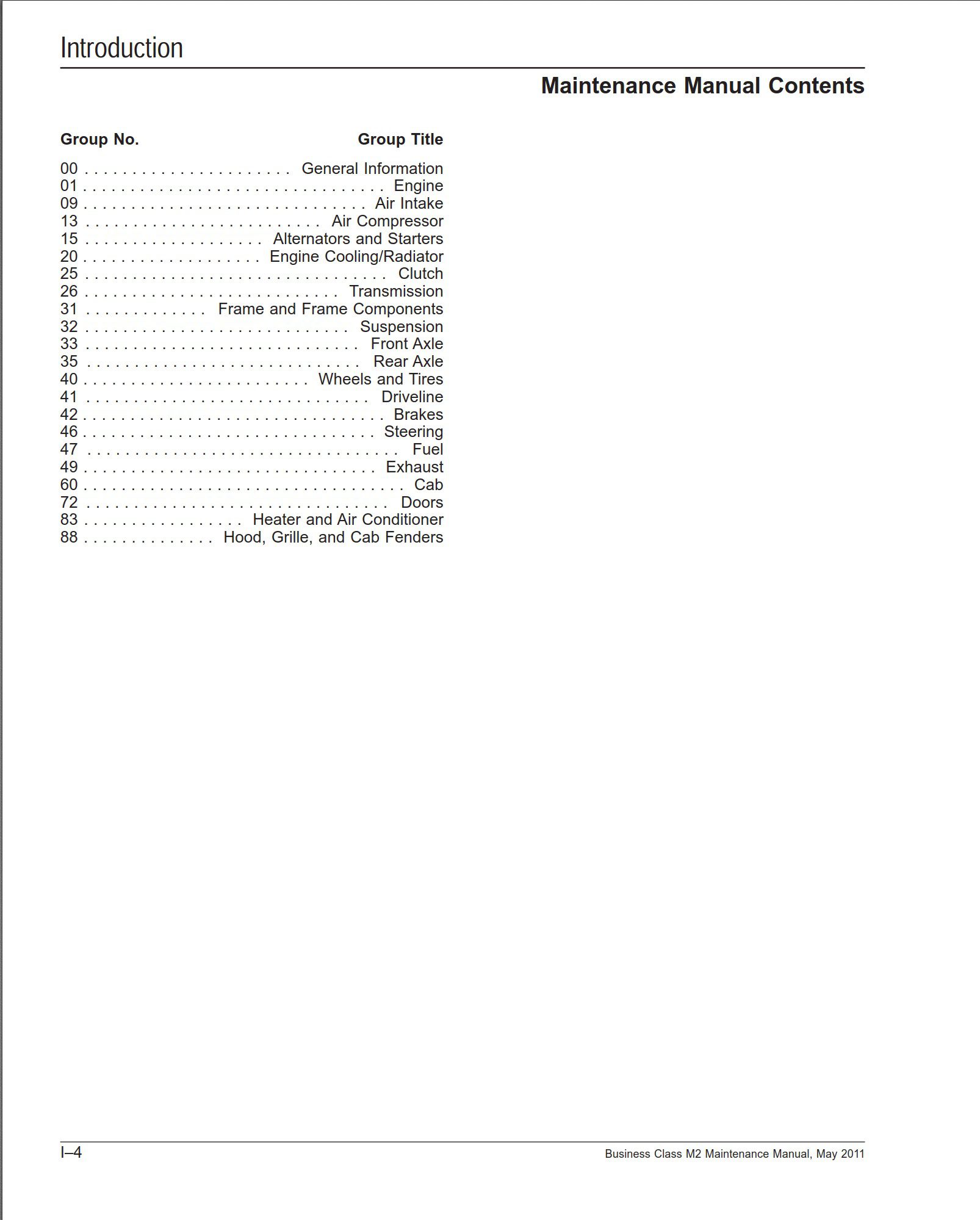 Freightliner Business Class M2 Maintenance Manual Comprehensive Guide