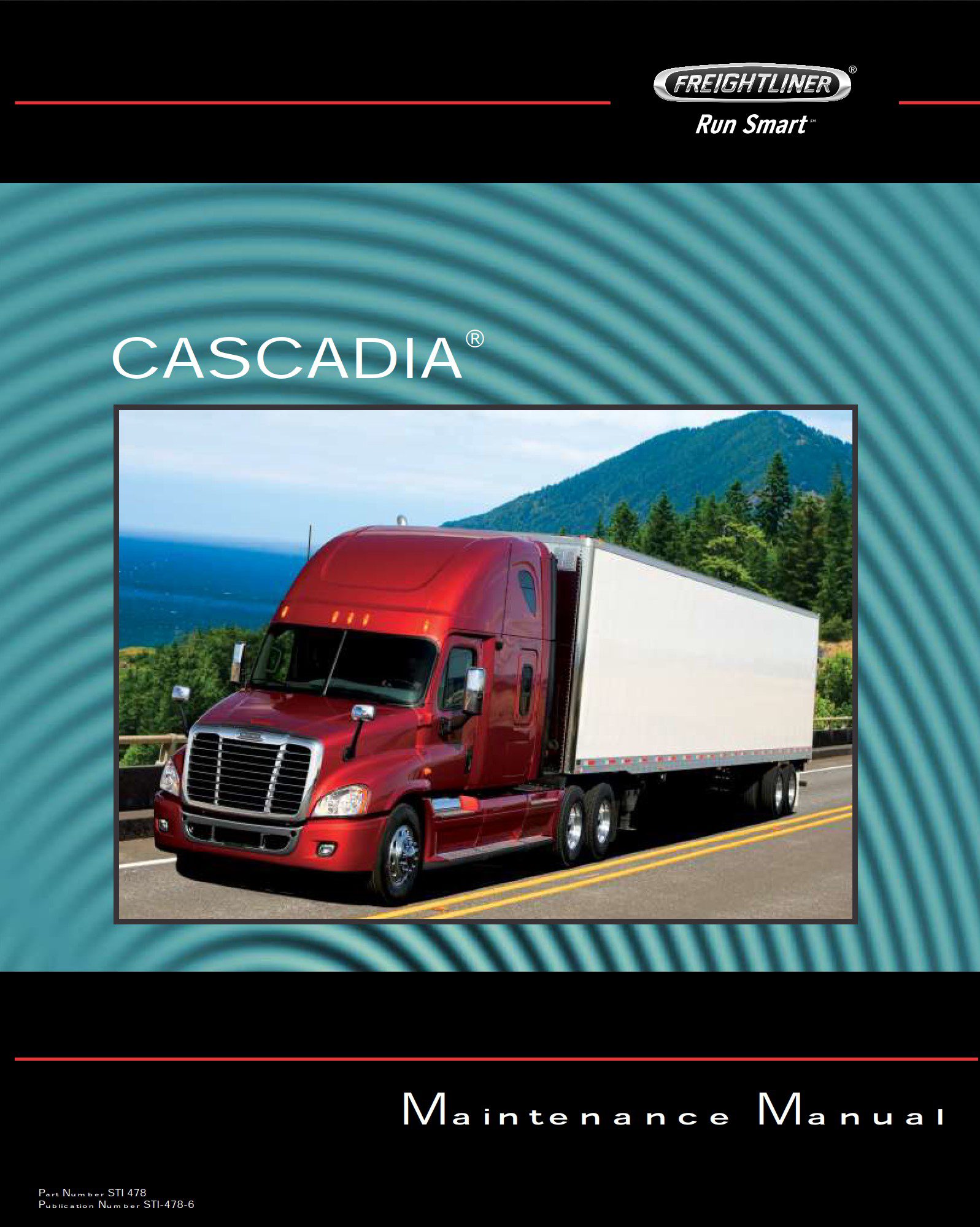 freightliner cascadia ca113dc ca113slp ca125dc ca125slp maintenance manual
