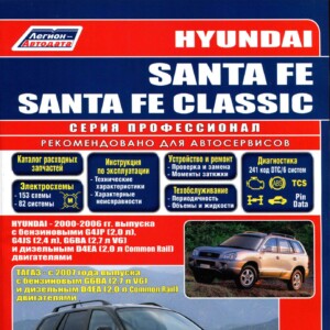 hyundai santa fe classic 2000 2006 service manual