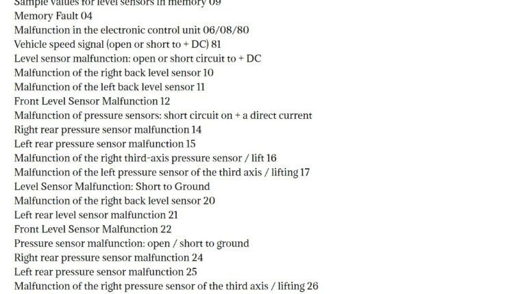 Iveco Fault Codes - ProCarManuals.com