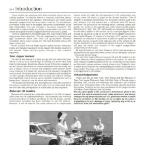 jaguar xj6 service and repair manual