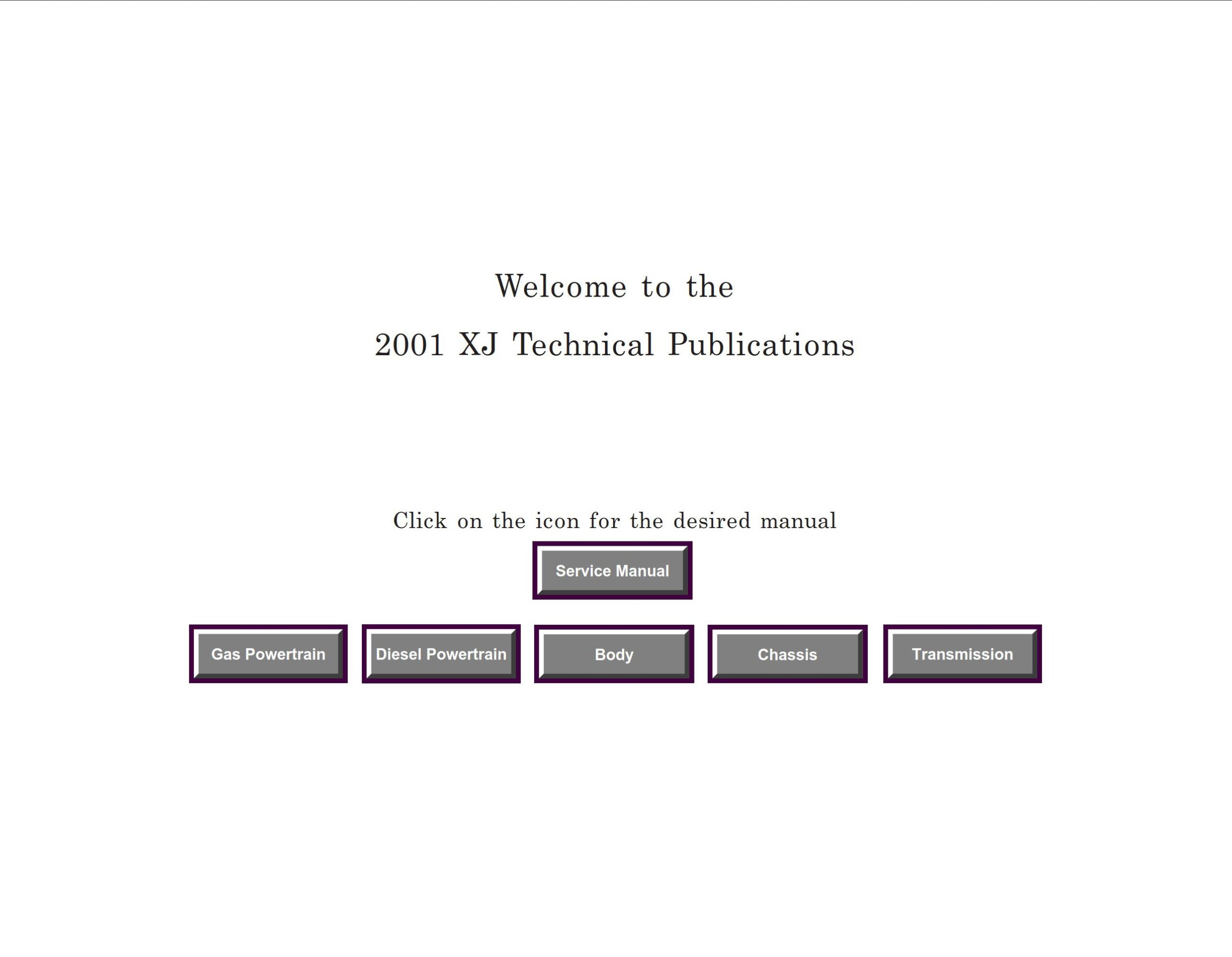 jeep cherokee xj 2001 service repair manual