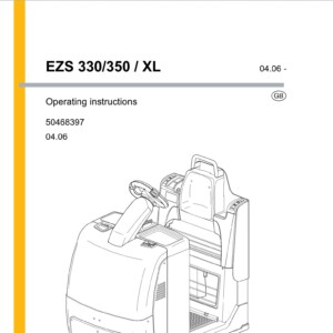 jungheinrich ezs 330 350 xl operating instructions manual