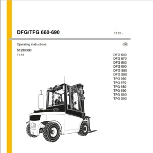 jungheinrich tfg 660 service manual