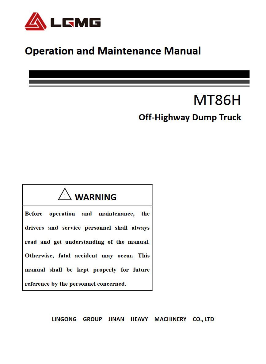 lgmg mt86h operation and maintenance manual