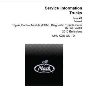 mack truck vmac iv, model year 2011 2013 fault code manual