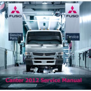 mitsubishi fuso canter 2010 2013 service repair manual