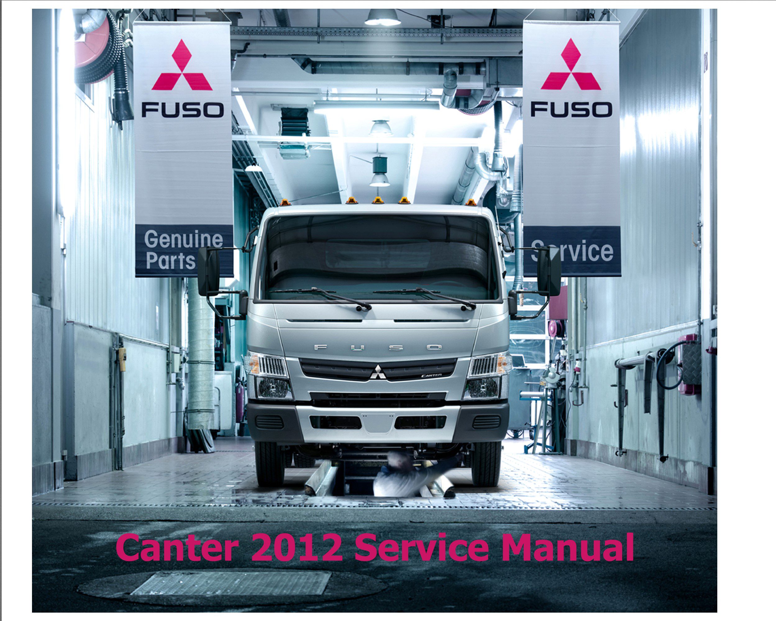 mitsubishi fuso canter 2010 2013 service repair manual