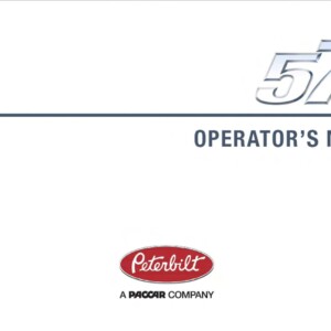 peterbilt 579 2012 operators manual