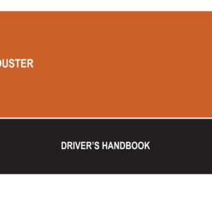 renault duster drivers handbook