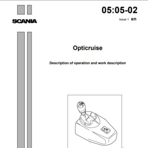 scania opticruise transmission fault codes dtc & troubleshooting