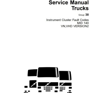 volvo vn vhd 2003 service manual
