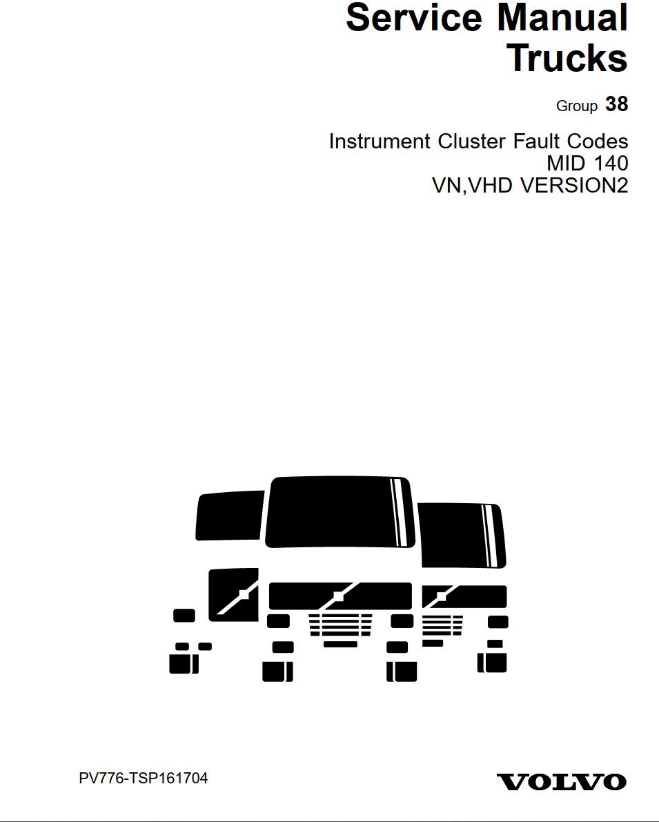 volvo vn vhd 2003 service manual