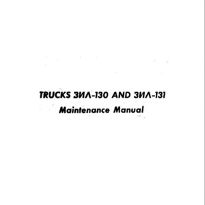 zil 131 maintenance manual