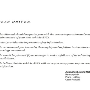 avia d60 d120 e4 owner's manual