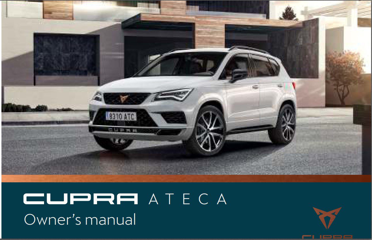 cupra ateca owner's manual